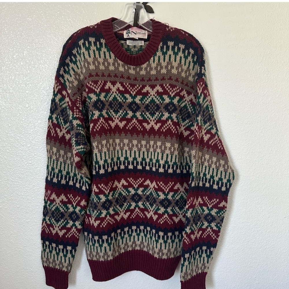 Northlander Ruggedwear Vintage Ramie/Cotton Heavy Knit Men’s Sweater~XL